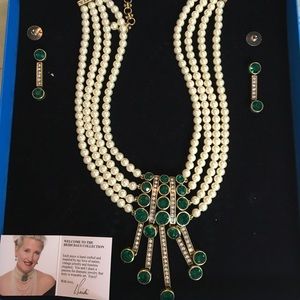 Heidi Daus Necklace and earring set